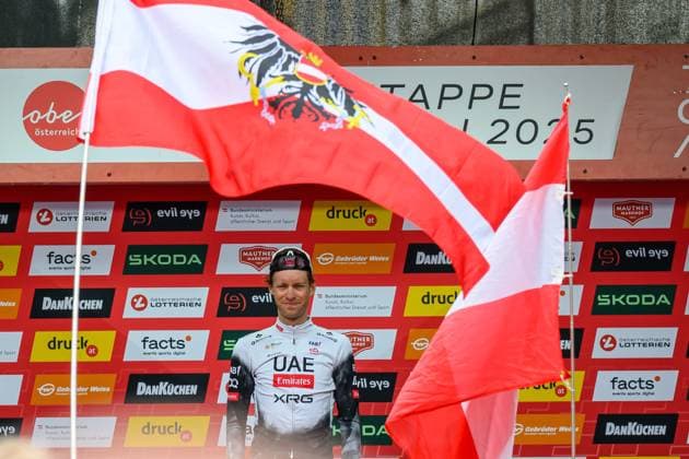 steyr, austria, 08 july 2025, felix großschartner wins the first stage of the tour of austria