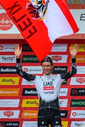 steyr, austria, 08 july 2025, felix großschartner wins the first stage of the tour of austria