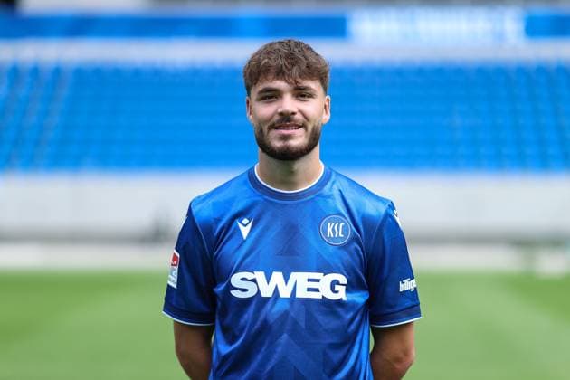 Lilian Egloff (Karlsruher SC, 25), GER, Karlsruher SC (KSC, Karlsruhe), Fussball, 2. Bundesliga, Portaettermin, Spielzeit 2025 2026, 09.07.2025, DFL REGULATIONS PROHIBIT ANY USE OF PHOTOGRAPHS AS IMAGE SEQUENCES AND OR QUASI-VIDEO, GER, Karlsruher SC (KSC, Karlsruhe), Fussball, 2. Bundesliga, Portraettermin, Spielzeit 2025 2026, 09.07.2025 Karlsruhe