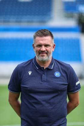 Zlatan Bajramovic (Karlsruher SC, Co-Trainer), GER, Karlsruher SC (KSC, Karlsruhe), Fussball, 2. Bundesliga, Portaettermin, Spielzeit 2025 2026, 09.07.2025, DFL REGULATIONS PROHIBIT ANY USE OF PHOTOGRAPHS AS IMAGE SEQUENCES AND OR QUASI-VIDEO, GER, Karlsruher SC (KSC, Karlsruhe), Fussball, 2. Bundesliga, Portraettermin, Spielzeit 2025 2026, 09.07.2025 Karlsruhe