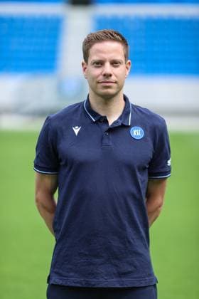 Kevin Benz; Karlsruher SC Physiotherapeut, GER, Karlsruher SC (KSC, Karlsruhe), Fussball, 2. Bundesliga, Portaettermin, Spielzeit 2025 2026, 09.07.2025, DFL REGULATIONS PROHIBIT ANY USE OF PHOTOGRAPHS AS IMAGE SEQUENCES AND OR QUASI-VIDEO, GER, Karlsruher SC (KSC, Karlsruhe), Fussball, 2. Bundesliga, Portraettermin, Spielzeit 2025 2026, 09.07.2025 Karlsruhe