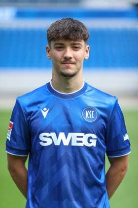 Rafael Pinto Pedrosa (Karlsruher SC, 36), GER, Karlsruher SC (KSC, Karlsruhe), Fussball, 2. Bundesliga, Portaettermin, Spielzeit 2025 2026, 09.07.2025, DFL REGULATIONS PROHIBIT ANY USE OF PHOTOGRAPHS AS IMAGE SEQUENCES AND OR QUASI-VIDEO, GER, Karlsruher SC (KSC, Karlsruhe), Fussball, 2. Bundesliga, Portraettermin, Spielzeit 2025 2026, 09.07.2025 Karlsruhe