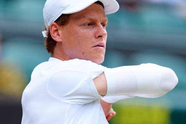 Jannik Sinner during his quarter final match Wimbledon Tennis Championships, Day 10, The All England Lawn Tennis and Croquet Club, London, UK - 09 Jul 2025London The All England Lawn Tennis and United Kingdom  Copyright: xJavierxGarcia Shutterstockx 15389393cq
