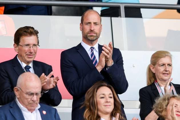 Fußball, UEFA Women s EURO 2025, 20250709, England - Niederlande. Im Bild William, Prinz von Wales. Zürich Stadion Letzigrund Zürich Schweiz *** Soccer, UEFA Women s EURO 2025, 20250709, England Netherlands Pictured William, Prince of Wales Zurich Letzigrund Stadium Zurich Switzerland Copyright: Passion2Press MarkusxFischerx