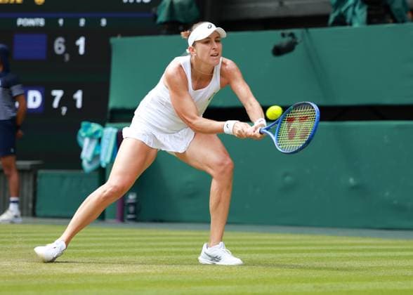 Belinda Bencic (SUI), Damen Einzel, Ladies Singles Tennis - Wimbledon 2025 - Grand Slam ITF ATP, Tennis Herren WTA, Tennis Damen - AELTC - London - - Great Britain - 9 July 2025. Copyright: xJuergenxHasenkopfx