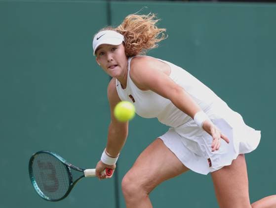 Mirra Andreeva, Damen Einzel, Ladies Singles Tennis - Wimbledon 2025 - Grand Slam ITF ATP, Tennis Herren WTA, Tennis Damen - AELTC - London - - Great Britain - 9 July 2025. Copyright: xJuergenxHasenkopfx