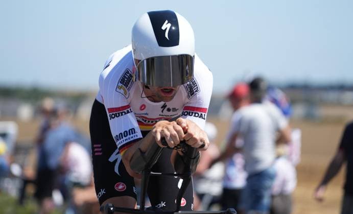 CYCLING - TOUR DE FRANCE 2025 - STAGE 5 SCHACHMANN Maximilian during the Tour de France 2025, UCI WorldTour cycling event, Stage 5, Individual time-trial, Caen - Caen (33 Km) on 9 July 2025 in Caen, France - Photo Laurent Lairys PSNEWZ CaenFrance  Copyright: xLaurentxLairysx