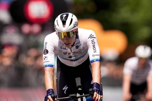 Team Sd Worx - Protime™s Wiebes Lorena wins the 5th stage of the Giro d™Italia Women, from Mirano to Monselice, Italy Thursday, July 10, 2025. - cycling .  Copyright: xMassimoxPaolone LaPressex