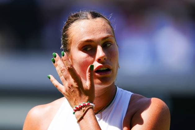 Aryna Sabalenka during her semi final match Wimbledon Tennis Championships, Day 11, The All England Lawn Tennis and Croquet Club, London, UK - 10 Jul 2025London The All England Lawn Tennis and United Kingdom  Copyright: xJavierxGarcia Shutterstockx 15390589bi