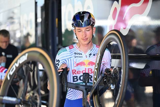 10-07-2025 Tour De France; Tappa 06 Bayeux - Vire Normandie; 2025, Red Bull - Bora Hansgrohe; Lipowitz, Florian; Bayeux; 