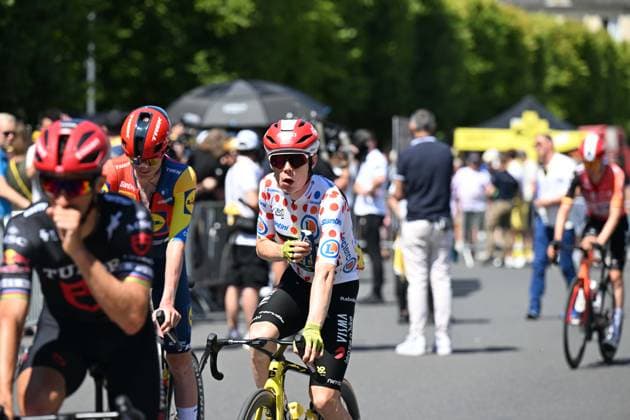 10-07-2025 Tour De France; Tappa 06 Bayeux - Vire Normandie; 2025, Visma - Lease A Bike; Vingegaard, Jonas; Bayeux; 