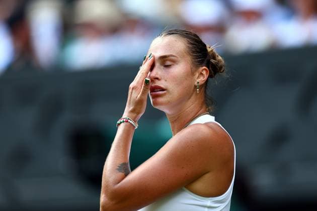 Aryna Sabalenka during her semi final match Wimbledon Tennis Championships, Day 11, The All England Lawn Tennis and Croquet Club, London, UK - 10 Jul 2025London The All England Lawn Tennis and United Kingdom  Copyright: xJamesxMarsh Shutterstockx 15390590de
