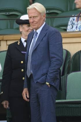 Wimbledon Tennis Championships - Day 11 LONDON, UNITED KINGDOM - JULY 10: Bjorn Borg watches tennis from the Royal Box during day eleven of the 2025 Wimbledon Championships at The All England Lawn Tennis and Croquet Club in Wimbledon on July 10, 2025, in London, England Ray Tang Anadolu London United Kingdom. Editorial use only. Please get in touch for any other usage.  Copyright: x2025xAnadoluxRayxTangx