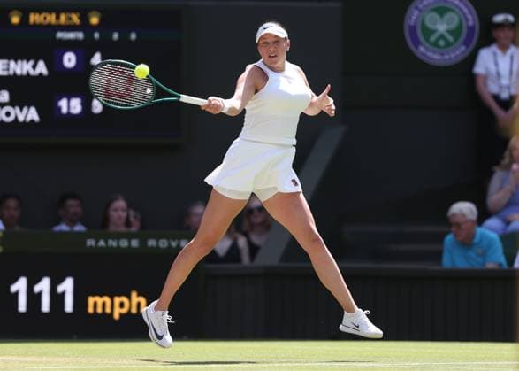 Amanda Anisimova, Damen Einzel, Ladies Singles Tennis - Wimbledon 2025 - Grand Slam ITF ATP, Tennis Herren WTA, Tennis Damen - AELTC - London - - Great Britain - 10 July 2025. Copyright: xJuergenxHasenkopfx
