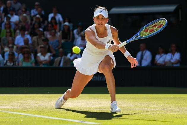 Belinda Bencic (SUI), Damen Einzel, Ladies Singles Tennis - Wimbledon 2025 - Grand Slam ITF ATP, Tennis Herren WTA, Tennis Damen - AELTC - London - - Great Britain - 10 July 2025. Copyright: xJuergenxHasenkopfx