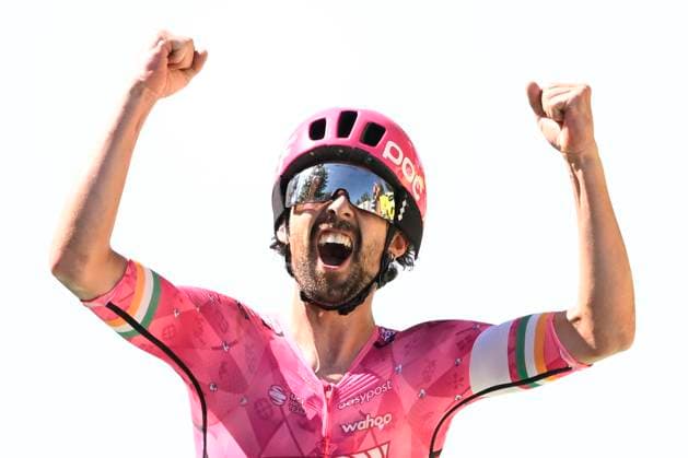 Tour de France 2025 Stage 6 VIRE NORMANDIE, FRANCE - JULY 10 : Healy Ben (IRL) of EF Education - EasyPost during stage 6 of the 112th edition of Tour de France an UCI World Tour 2.UWT cycling road race stage for Men Elite of 201 km with start in Bayeux and finish in Vire Normandie on July 10, 2025 in Vire Normandie, France, 10 07 2025 ( Motordriver Kenny Verfaillie - Vire Normandie France  Copyright: xJanxDexMeuleneirx