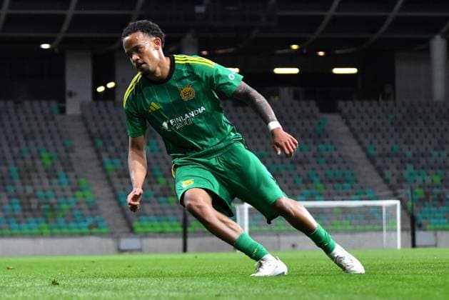 Ljubljana, Slovenia, July 10th 2025: Vincent Ulundu of Ilves in action during the UEFA Europa League, First qualifying round, 1st leg, match between Shakhtar Donetsk (Ukraine) and Ilves Tampere (Finland) at Stadium Stozice, Ljubljana, Slovenia. (Natasa Kupljenik SPP) Copyright: xNatasaxKupljenikx xSPPx SPP_1006210
