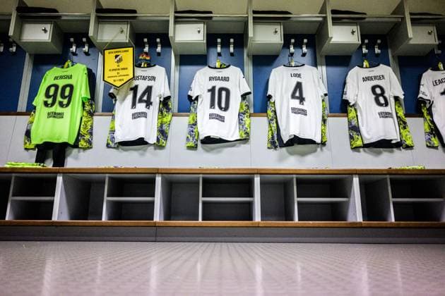 250710 ahead of the UEFA Europa League qualifier football match between Spartak Trnava and Häcken on July 10, 2025 in Trnava. Photo: Mathilda Schuler BILDBYRAN kod MA MA0843 fotboll football soccer fotball uefa europa league europa league spartak trnava häcken bbeng Copyright: MATHILDAxSCHULER BB250710MA201