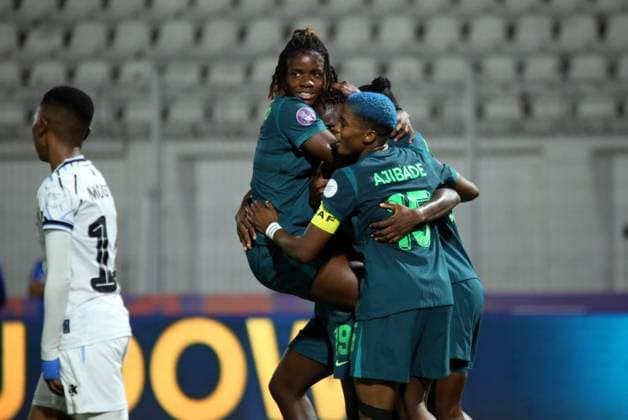 CASABLANCA, MOROCCO - JULY 10: Ijeoma Esther Okoronkwo, Super Falcons of Nigeria during the 2024 Women s Africa Cup of Nations (Wafcon) beyween Botswana and Nigeria at Stade Larbi Zaouli on July 10, 2025 in Casablanca, Morocco. Photo by Justina Aniefiok Copyright: xx