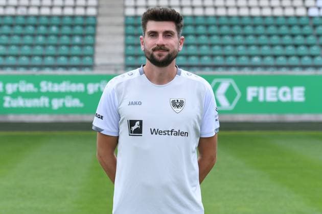 SC Preußen Münster; 2. BL, Porträttermin 2025 2026 Zlatko Muhovic ( Co-Trainer Münster ); SC Preußen Münster; 2. BL, Porträttermin 2025 2026