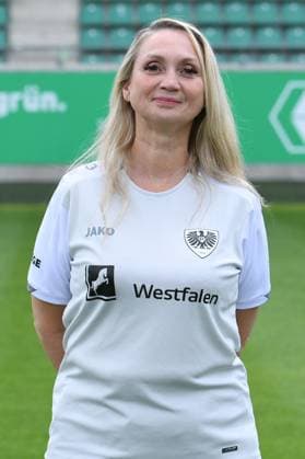 SC Preußen Münster; 2. BL, Porträttermin 2025 2026 Andrea Spittler ( Betreuerin Münster ); SC Preußen Münster; 2. BL, Porträttermin 2025 2026