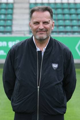 SC Preußen Münster; 2. BL, Porträttermin 2025 2026 Harald Menzel ( Teammanager Münster ); SC Preußen Münster; 2. BL, Porträttermin 2025 2026