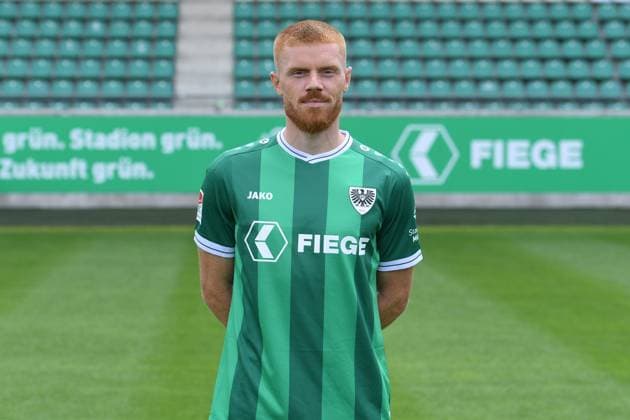 SC Preußen Münster; 2. BL, Porträttermin 2025 2026 Mikkel Kirkeskov Andersen ( Münster ); SC Preußen Münster; 2. BL, Porträttermin 2025 2026