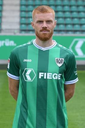 SC Preußen Münster; 2. BL, Porträttermin 2025 2026 Mikkel Kirkeskov Andersen ( Münster ); SC Preußen Münster; 2. BL, Porträttermin 2025 2026