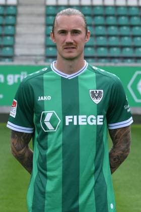 SC Preußen Münster; 2. BL, Porträttermin 2025 2026 Marvin Schulz ( Münster ); SC Preußen Münster; 2. BL, Porträttermin 2025 2026