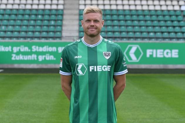 SC Preußen Münster; 2. BL, Porträttermin 2025 2026 Lars Lokotsch ( Münster ); SC Preußen Münster; 2. BL, Porträttermin 2025 2026
