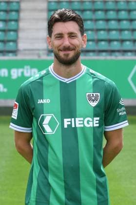 SC Preußen Münster; 2. BL, Porträttermin 2025 2026 Haralambos Makridis ( Münster ); SC Preußen Münster; 2. BL, Porträttermin 2025 2026