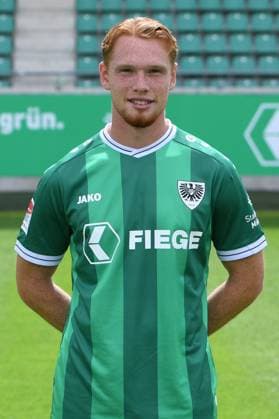 SC Preußen Münster; 2. BL, Porträttermin 2025 2026 Luca Bolay ( Münster ); SC Preußen Münster; 2. BL, Porträttermin 2025 2026