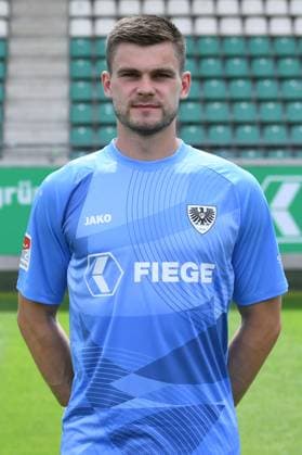 SC Preußen Münster; 2. BL, Porträttermin 2025 2026 Morten Behrens ( Münster ); SC Preußen Münster; 2. BL, Porträttermin 2025 2026