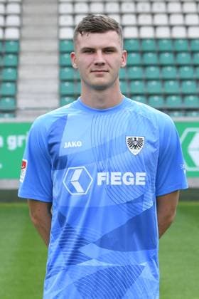 SC Preußen Münster; 2. BL, Porträttermin 2025 2026 Marian Kirsch ( Münster ); SC Preußen Münster; 2. BL, Porträttermin 2025 2026