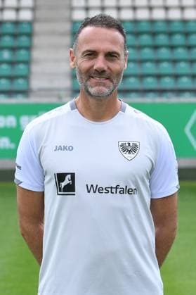 SC Preußen Münster; 2. BL, Porträttermin 2025 2026 Alexander Ende ( Trainer Cheftrainer Münster ); SC Preußen Münster; 2. BL, Porträttermin 2025 2026