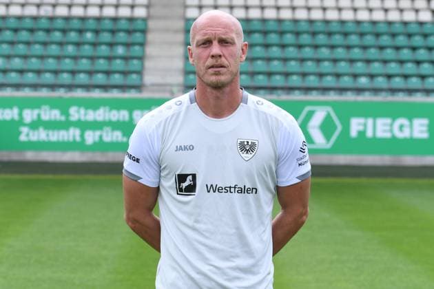 SC Preußen Münster; 2. BL, Porträttermin 2025 2026 Andre Poggenborg ( Torwarttrainer Münster ); SC Preußen Münster; 2. BL, Porträttermin 2025 2026