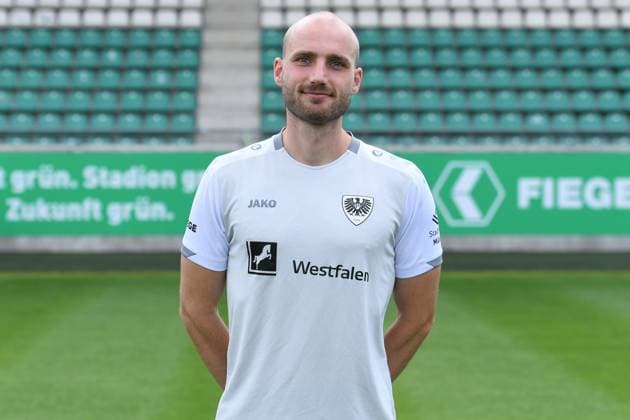 SC Preußen Münster; 2. BL, Porträttermin 2025 2026 Jonas Imkamp ( Co-Trainer Analyse Münster ); SC Preußen Münster; 2. BL, Porträttermin 2025 2026