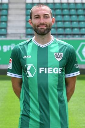 SC Preußen Münster; 2. BL, Porträttermin 2025 2026 Rico Preißinger ( Münster ); SC Preußen Münster; 2. BL, Porträttermin 2025 2026