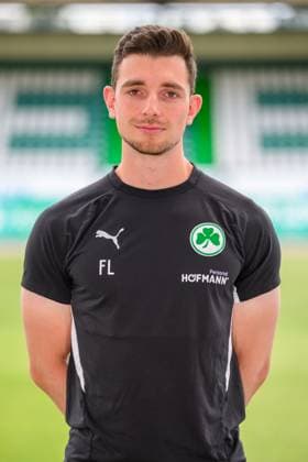 10.07.2025 - SpVgg Greuther Fürth ( Kleeblatt Spielvereinigung ) - 2. BL Fussball Bundesliga - Saison 2025 2026 - Fototermin Porträttermin Vorstellung Präsentation Pressetermin - - Einzelbild Einzelfoto Portrait Porträt Kopfbild - Florian Leimeister (Athletik-Trainer SpVgg Greuther Fürth)