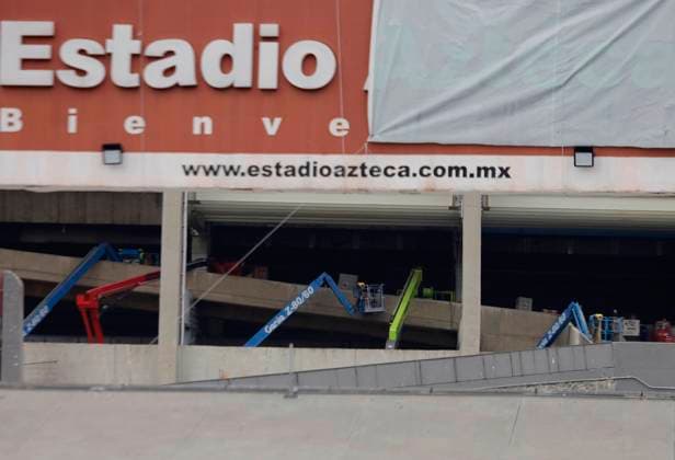 Remodelling Of The Azteca Stadium In Mexico World Cup 2026 View of the Azteca Stadium in Mexico City, Mexico, on July 10, 2025, which undergoes interior renovations for the 2026 World Cup to provide a better experience for the fans who will attend. Mexico City Mexico City Mexico  Copyright: xGerardoxVieyrax originalFilename:vieyra-notitle250710_npCBM.jpg