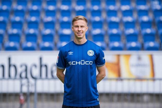 Sam Schreck; DSC Arminia Bielefeld; 2.BL, Porträttermin 2025 2026.
