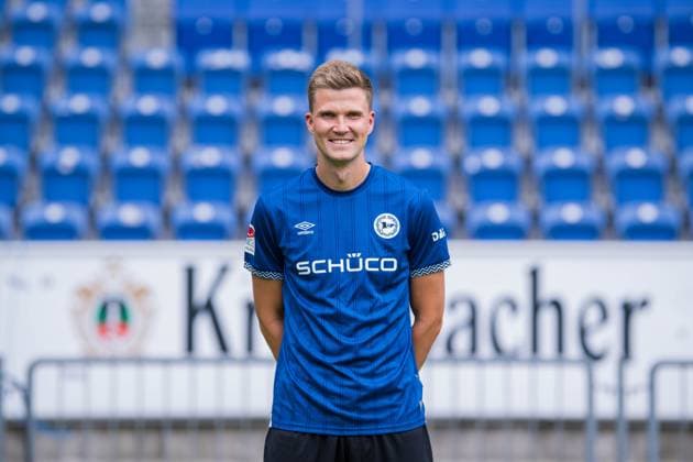 Lukas Kunze; DSC Arminia Bielefeld; 2.BL, Porträttermin 2025 2026.