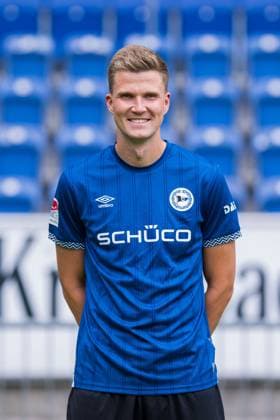 Lukas Kunze; DSC Arminia Bielefeld; 2.BL, Porträttermin 2025 2026.