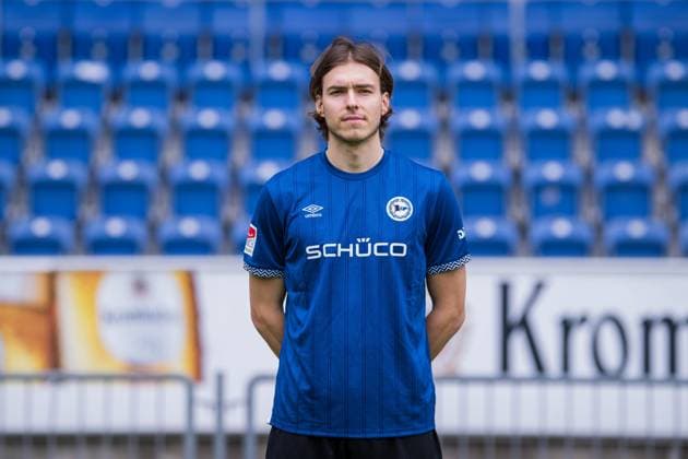 Roberts Uldrikis; DSC Arminia Bielefeld; 2.BL, Porträttermin 2025 2026.