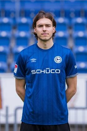Roberts Uldrikis; DSC Arminia Bielefeld; 2.BL, Porträttermin 2025 2026.