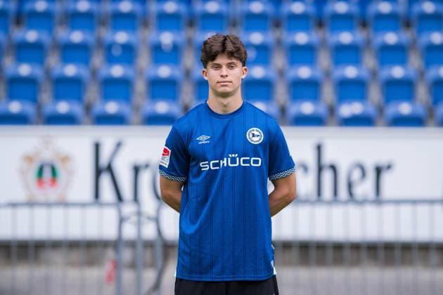Daniel Richter; DSC Arminia Bielefeld; 2.BL, Porträttermin 2025 2026.
