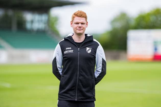 Christoph Budde; SV Rödinghausen; Regionalliga West, Porträttermin 2025 2026. Rödinghausen Nordrhein-Westfalen Deutschland Häcker Wiehenstadion