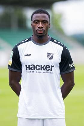 Abdul Mourasalim Fesenmeyer; SV Rödinghausen; Regionalliga West, Porträttermin 2025 2026. Rödinghausen Nordrhein-Westfalen Deutschland Häcker Wiehenstadion