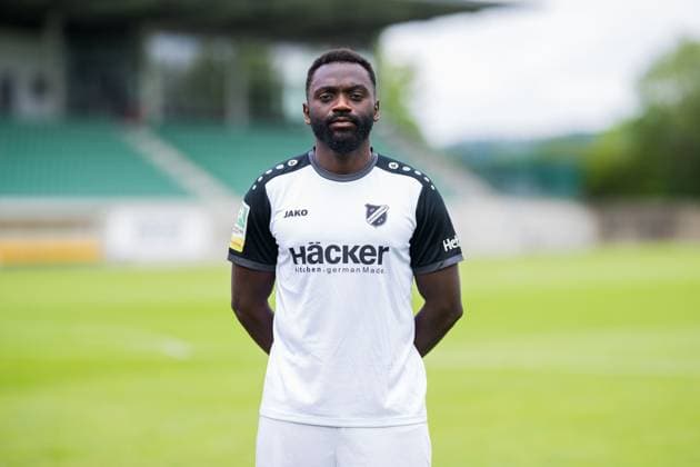Paterson Chato; SV Rödinghausen; Regionalliga West, Porträttermin 2025 2026. Rödinghausen Nordrhein-Westfalen Deutschland Häcker Wiehenstadion