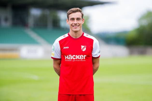 Flemming Niemann; SV Rödinghausen; Regionalliga West, Porträttermin 2025 2026. Rödinghausen Nordrhein-Westfalen Deutschland Häcker Wiehenstadion